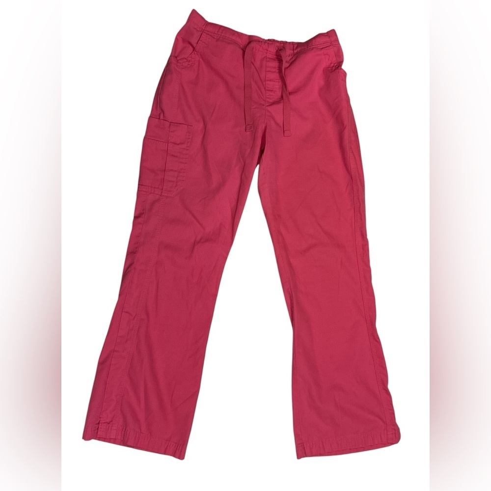 Carhartt Women's Pink Boot Cut Scrubs Pull on Pant Size M